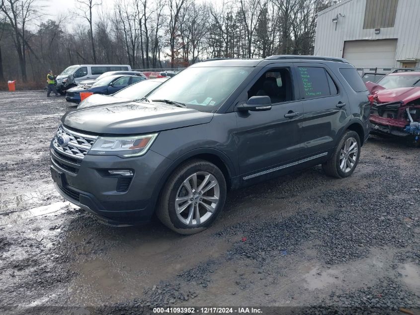 VIN 1FM5K8D89JGC79189 2018 Ford Explorer, Xlt no.2