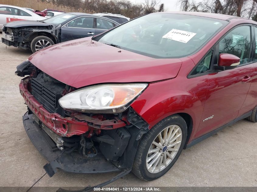 2013 Ford C-Max Hybrid Se VIN: 1FADP5AU4DL506291 Lot: 41094041