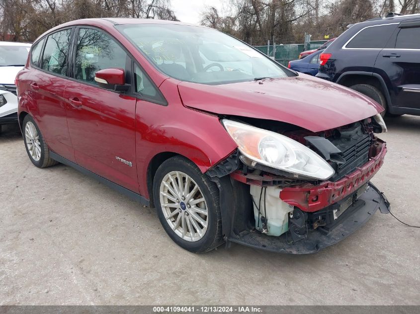 2013 Ford C-Max Hybrid Se VIN: 1FADP5AU4DL506291 Lot: 41094041