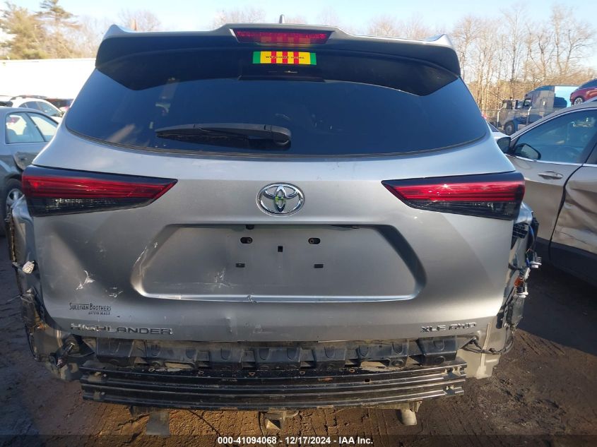 VIN 5TDGZRBH7MS157426 2021 Toyota Highlander, Xle no.17