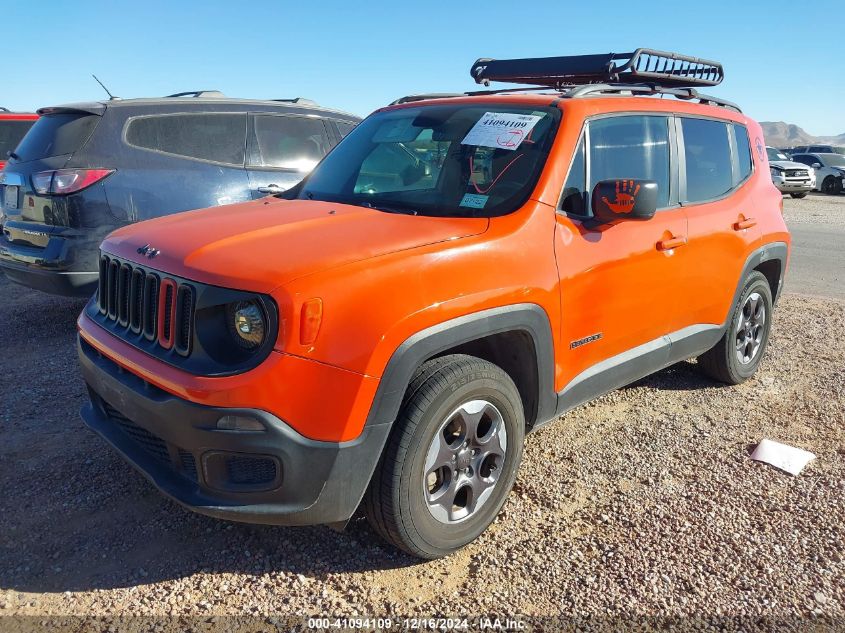 VIN ZACCJBAB3HPG05609 2017 JEEP RENEGADE no.2