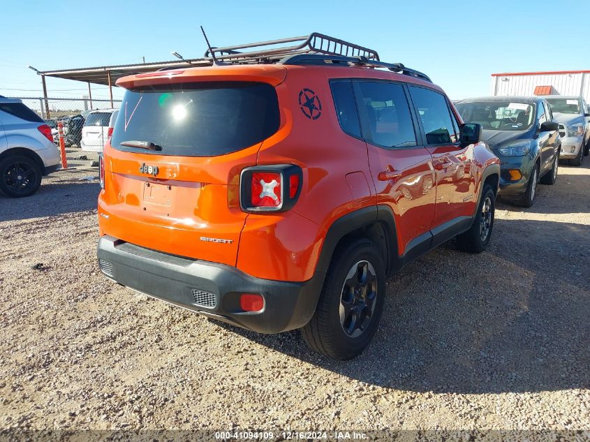 VIN ZACCJBAB3HPG05609 2017 JEEP RENEGADE no.4