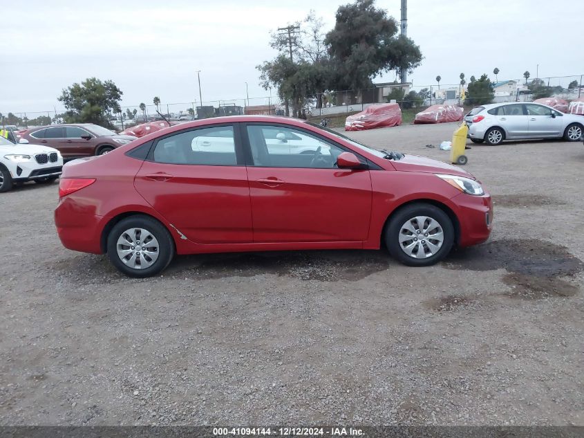 VIN KMHCT4AE0HU377692 2017 Hyundai Accent, SE no.13