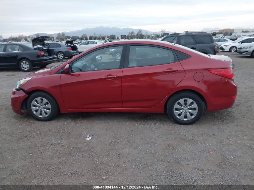 VIN KMHCT4AE0HU377692 2017 Hyundai Accent, SE no.14