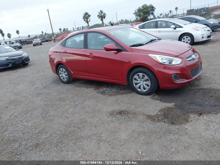 VIN KMHCT4AE0HU377692 2017 Hyundai Accent, SE no.1