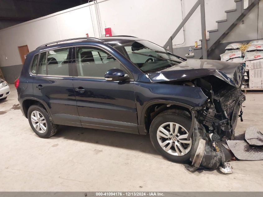 VIN WVGBV7AX4GW588521 2016 Volkswagen Tiguan, S no.14