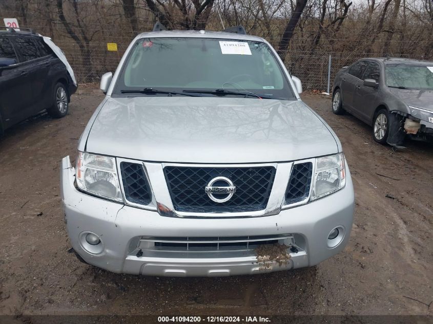 2012 Nissan Pathfinder Silver VIN: 5N1AR1NB5CC633098 Lot: 41094200