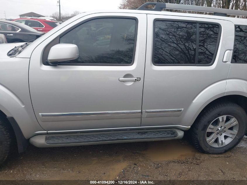 2012 Nissan Pathfinder Silver VIN: 5N1AR1NB5CC633098 Lot: 41094200