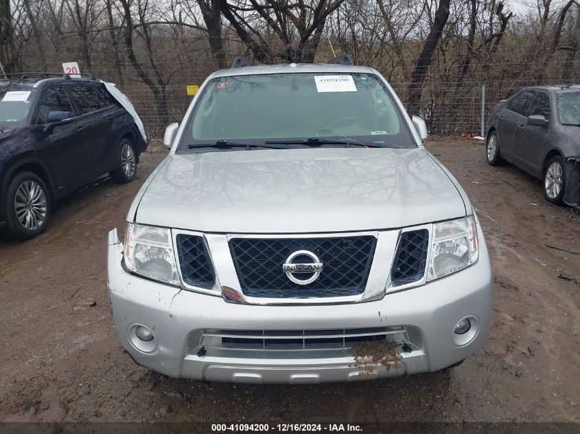 2012 Nissan Pathfinder Silver VIN: 5N1AR1NB5CC633098 Lot: 41094200