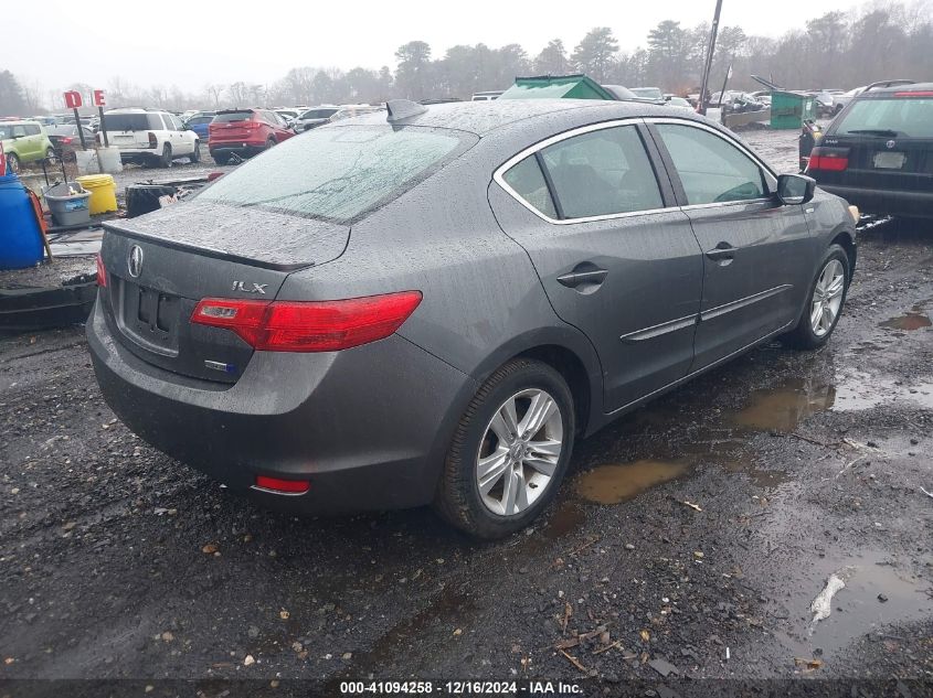 VIN 19VDE3F75DE300521 2013 Acura Ilx Hybrid, 1.5L no.4