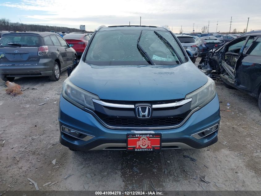 VIN 5J6RM4H78FL016341 2015 Honda CR-V, Ex-L no.11