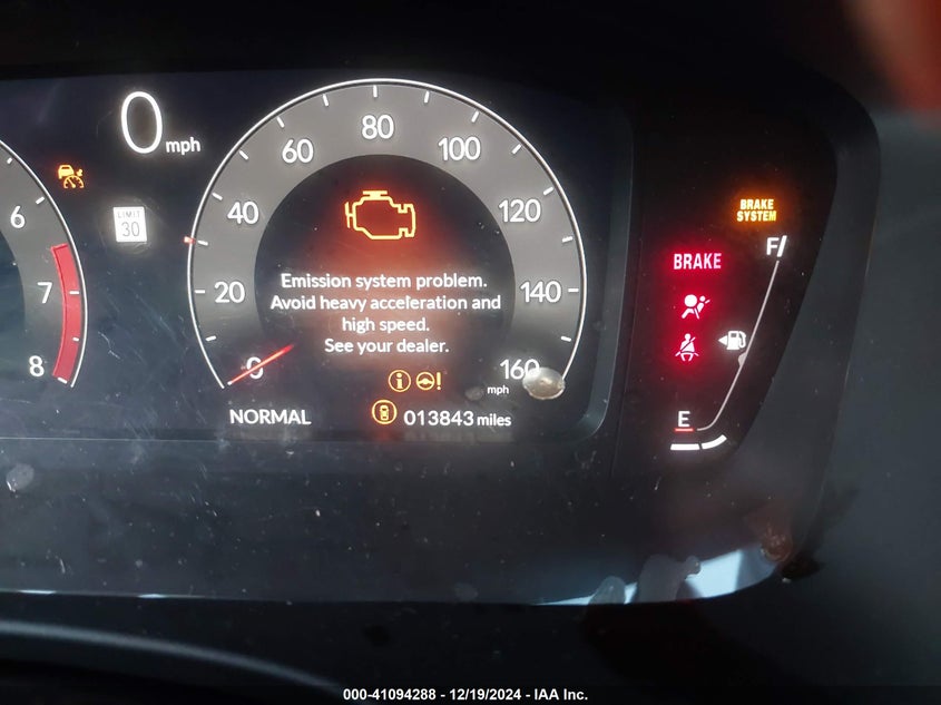 2024 ACURA INTEGRA VIN: 19UDE4H61RA003808