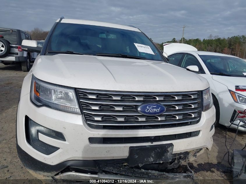 2016 Ford Explorer Limited VIN: 1FM5K7F84GGB30897 Lot: 41094312