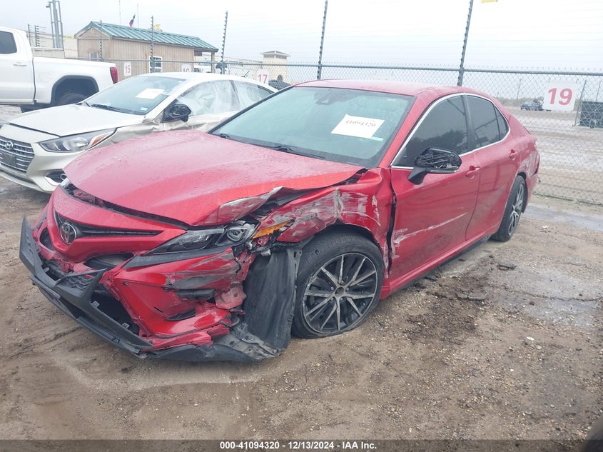 2022 TOYOTA CAMRY VIN: 4T1G11AK7NU001093