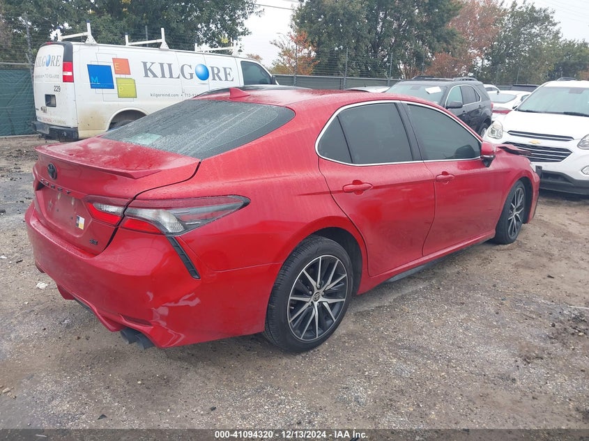 2022 TOYOTA CAMRY VIN: 4T1G11AK7NU001093