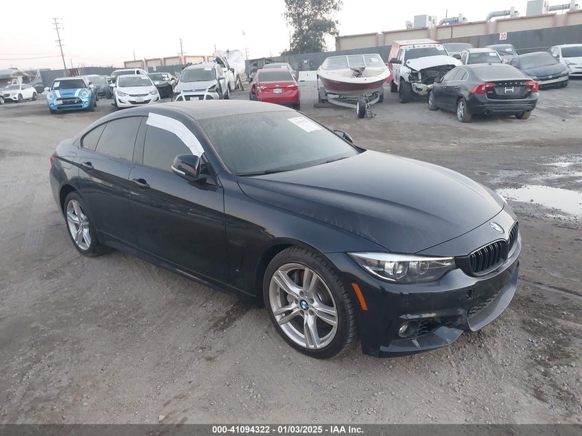 Vin: wba4j1c50kbm16856, lot: 41584441, bmw 430i gran coupe 2019 img_1