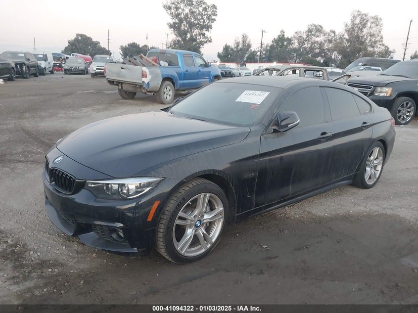Vin: wba4j1c50kbm16856, lot: 41584441, bmw 430i gran coupe 20192