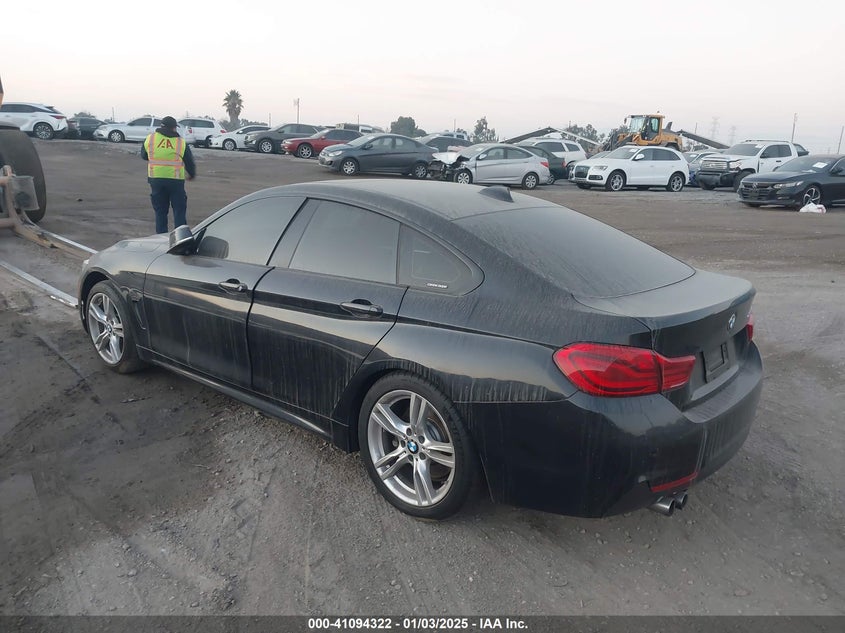 Vin: wba4j1c50kbm16856, lot: 41584441, bmw 430i gran coupe 20193