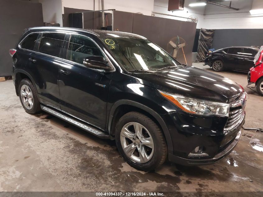 2015 TOYOTA HIGHLANDER HYBRID