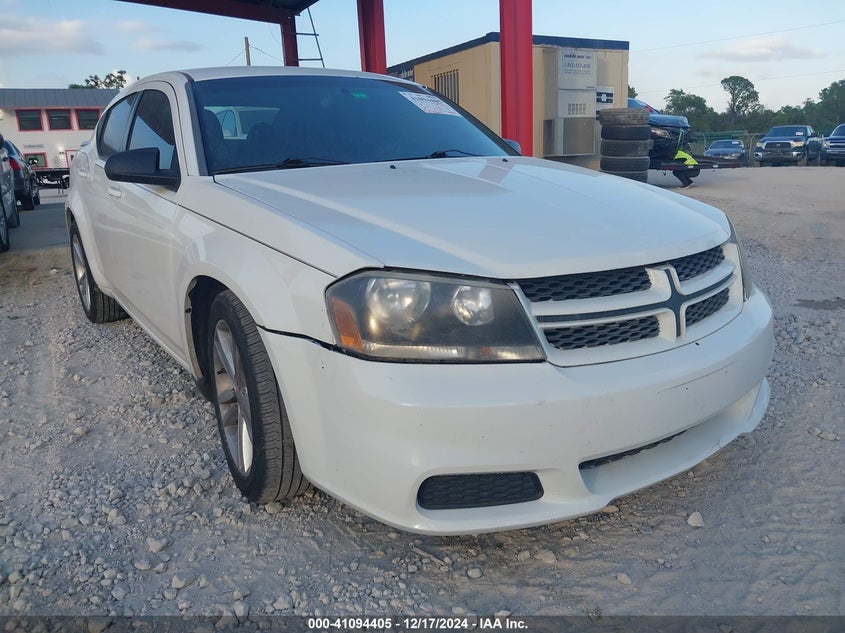 Vin: 1c3cdzab2en227761, lot: 41584524, dodge avenger se 2014 img_1