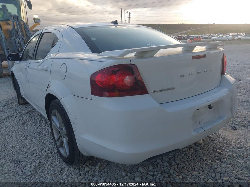 Vin: 1c3cdzab2en227761, lot: 41584524, dodge avenger se 20143