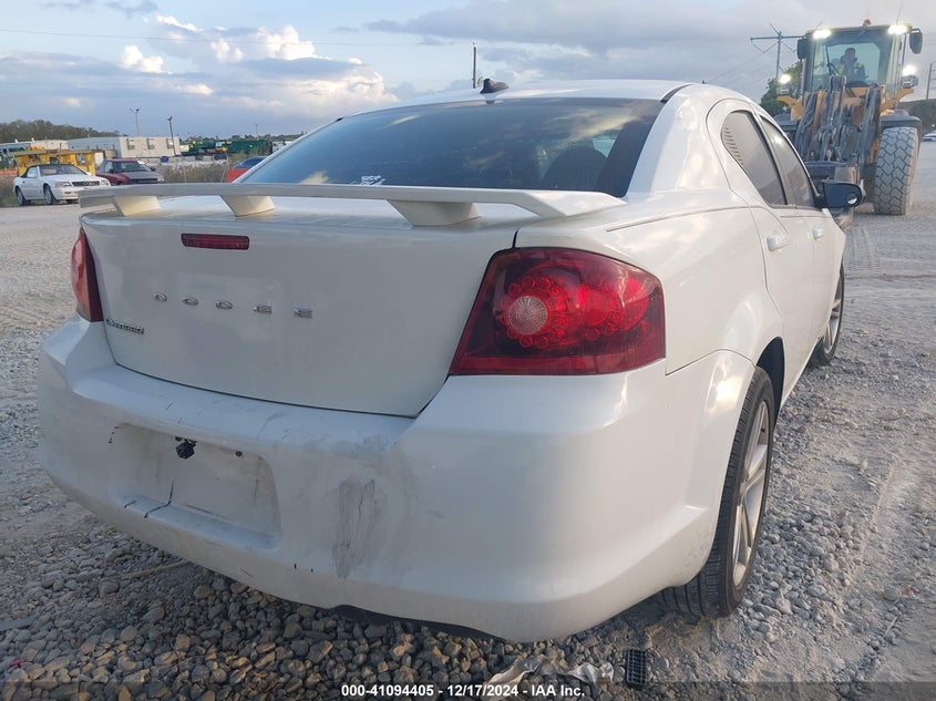 Vin: 1c3cdzab2en227761, lot: 41584524, dodge avenger se 20144