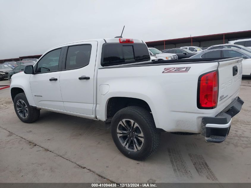 2022 Chevrolet Colorado 2Wd Short Box Z71 VIN: 1GCGSDEN6N1150278 Lot: 41094438