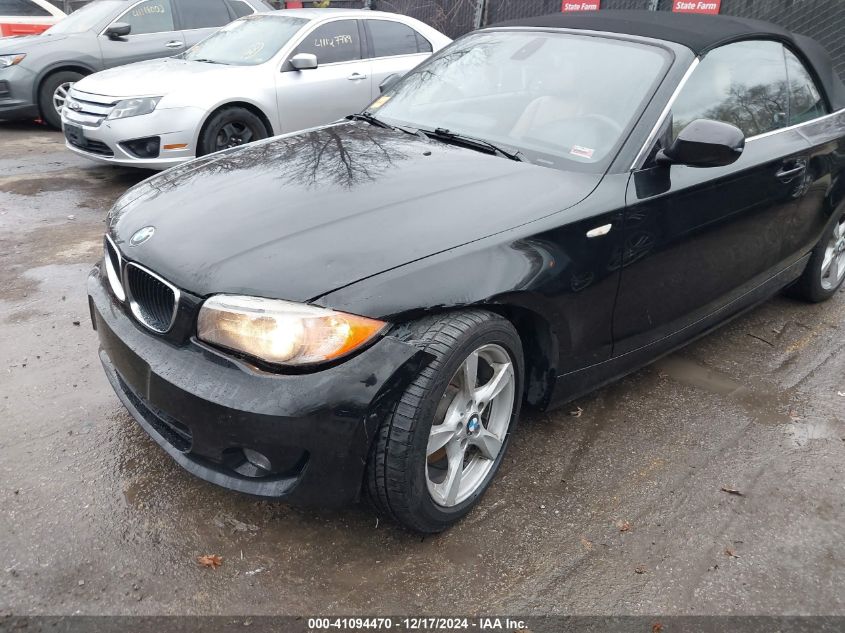 2012 BMW 128I VIN: WBAUL7C56CVM83510 Lot: 41094470