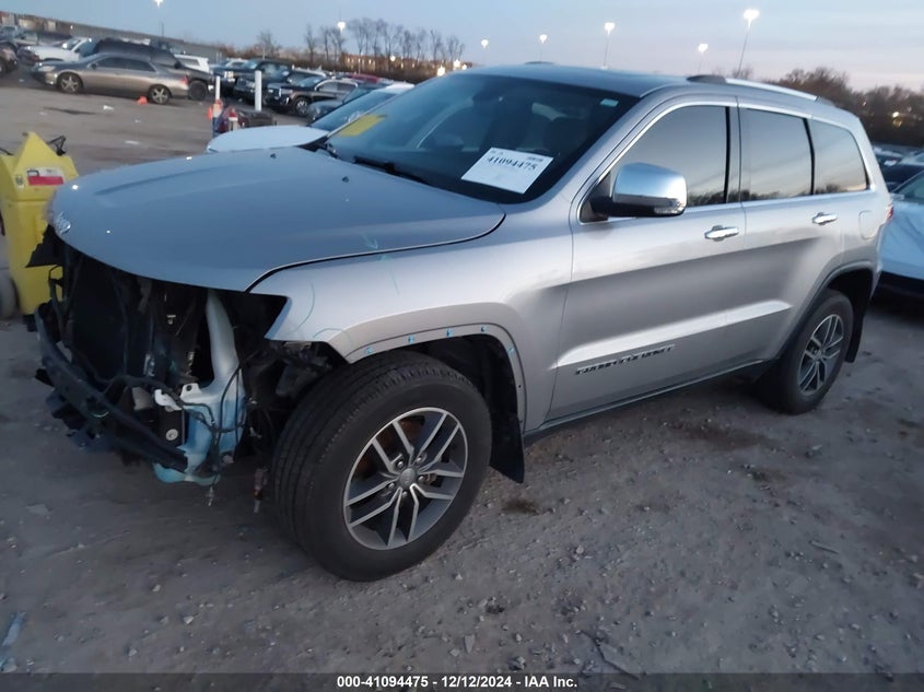 VIN 1C4RJFBG4JC297730 2018 JEEP GRAND CHEROKEE LIMITED 4X4