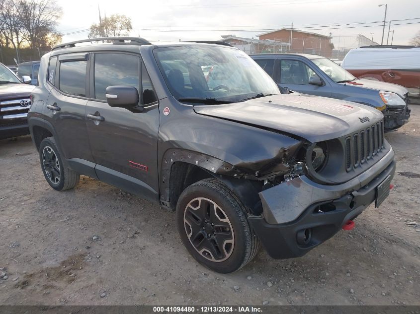 VIN ZACCJBCB3HPE47396 2017 Jeep Renegade, Trailhawk... no.1