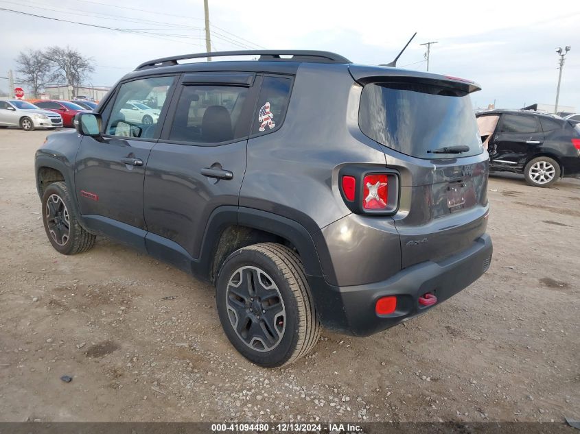 VIN ZACCJBCB3HPE47396 2017 Jeep Renegade, Trailhawk... no.3