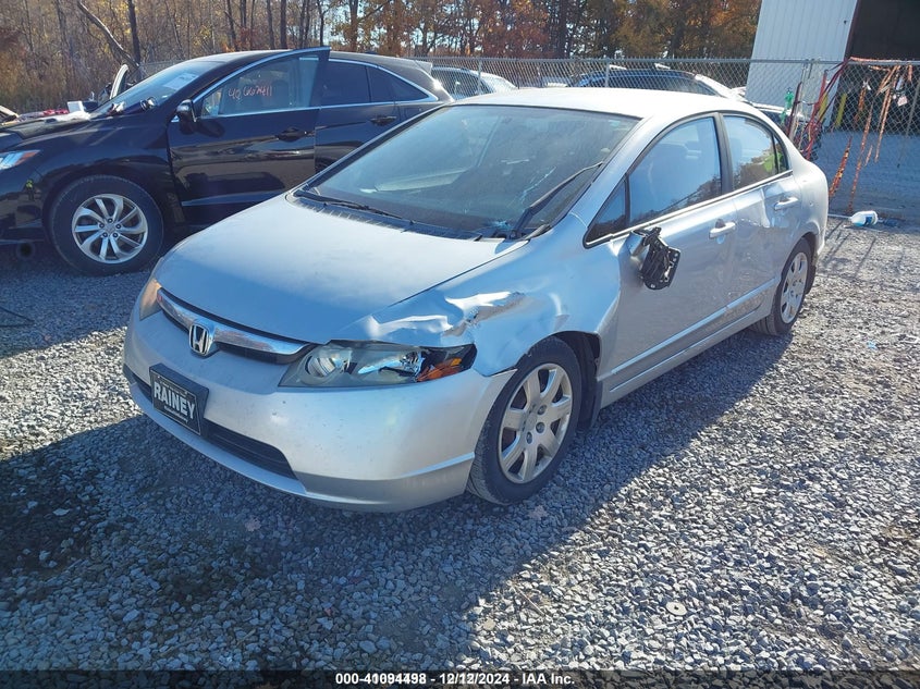 2008 HONDA CIVIC VIN: 1HGFA16548L078812
