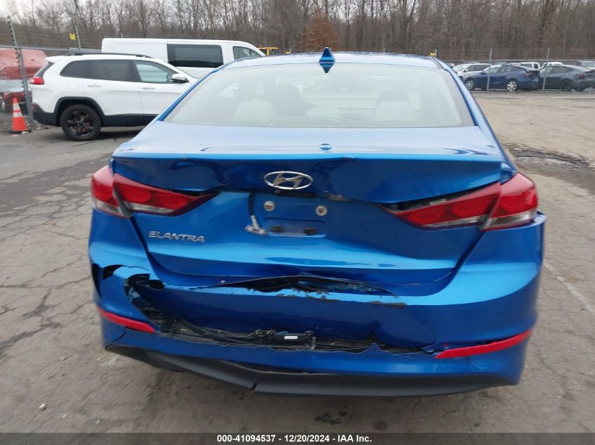 2017 Hyundai Elantra Se VIN: 5NPD84LF9HH034826 Lot: 41094537