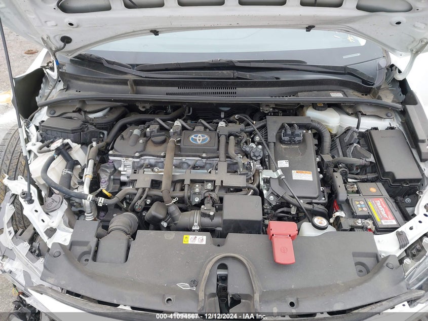 2022 TOYOTA COROLLA VIN: JTDEAMDE9NJ042300
