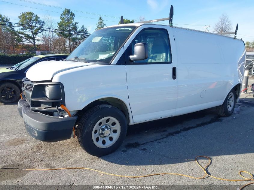 VIN 1GCSGAFX0E1170049 2014 CHEVROLET EXPRESS 1500 no.2