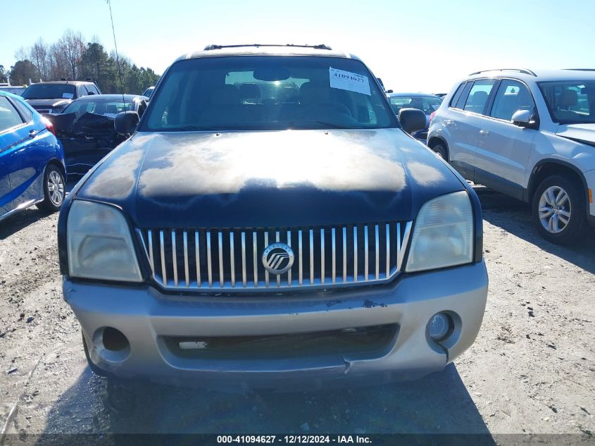 2002 Mercury Mountaineer VIN: 4M2ZU86E32ZJ04858 Lot: 41094627