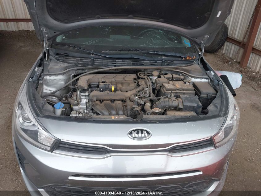 2021 Kia Rio S VIN: 3KPA24ADXME406680 Lot: 41094640