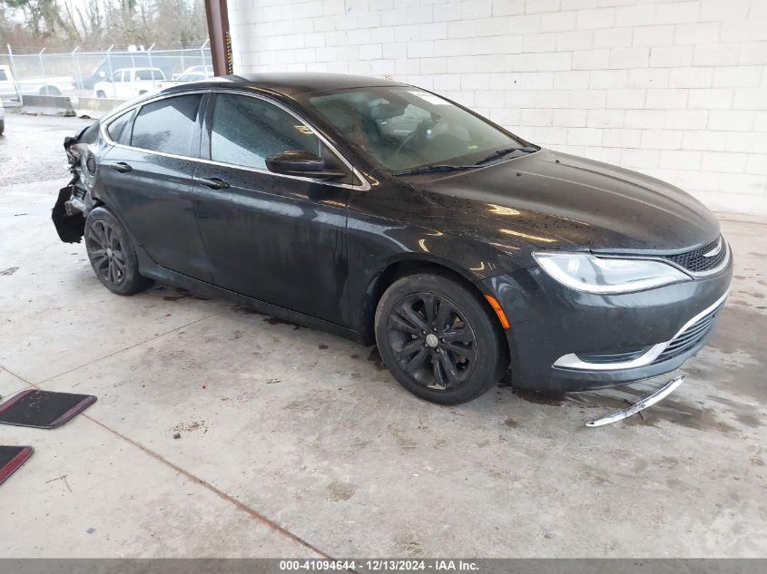 VIN 1C3CCCAB7FN611861 2015 Chrysler 200, Limited no.1