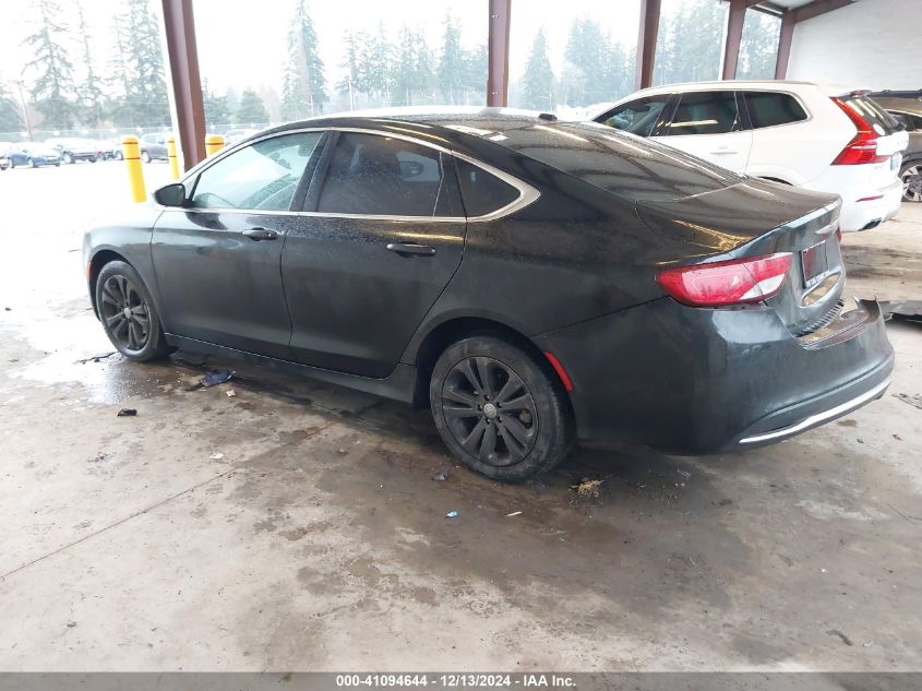 VIN 1C3CCCAB7FN611861 2015 Chrysler 200, Limited no.3