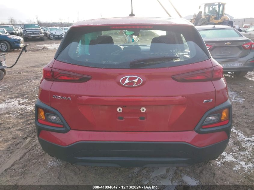 2021 Hyundai Kona Se VIN: KM8K1CAA8MU683431 Lot: 41094647