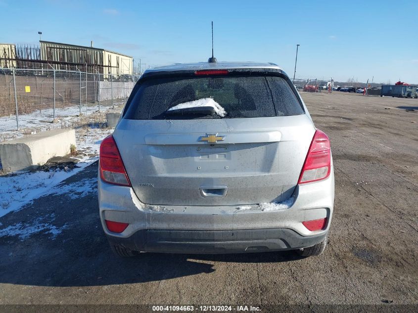 2019 Chevrolet Trax Ls VIN: 3GNCJKSB5KL357370 Lot: 41094663