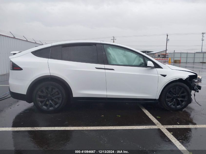 2024 Tesla Model X Long Range VIN: 7SAXCDE53RF454066 Lot: 41094667