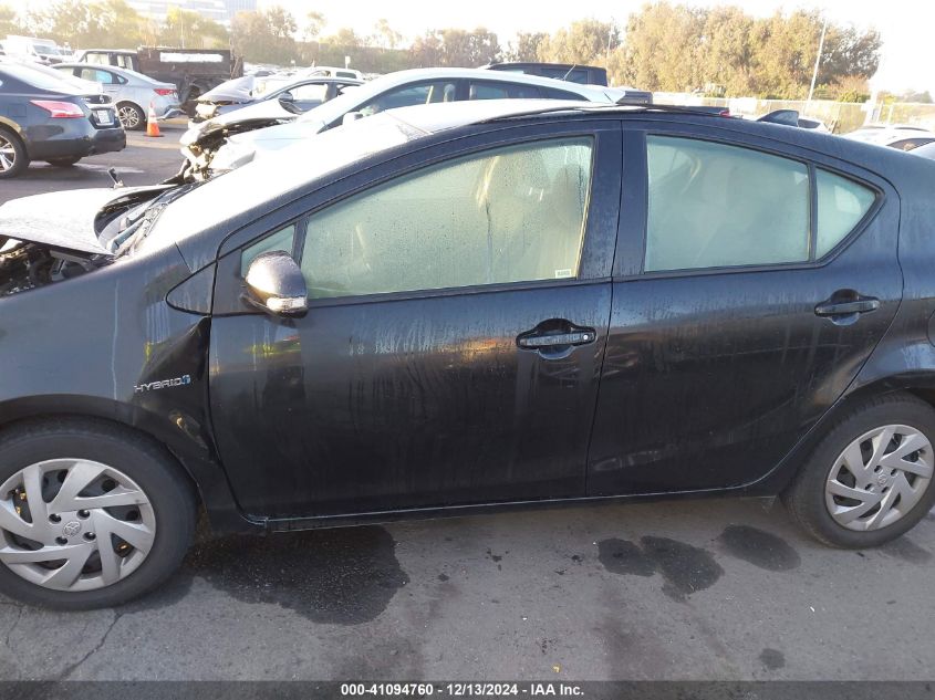 2015 Toyota Prius C Two VIN: JTDKDTB39F1113826 Lot: 41094760