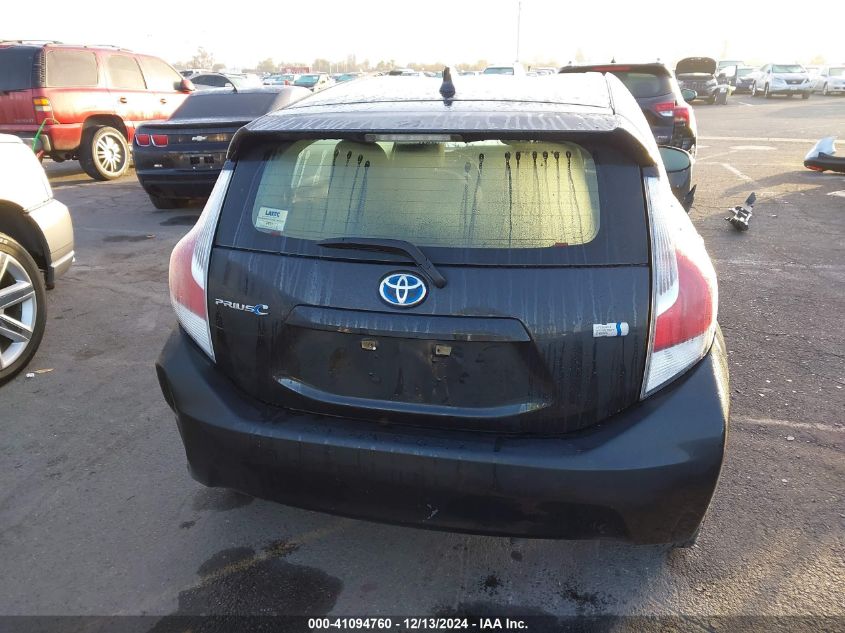 2015 Toyota Prius C Two VIN: JTDKDTB39F1113826 Lot: 41094760