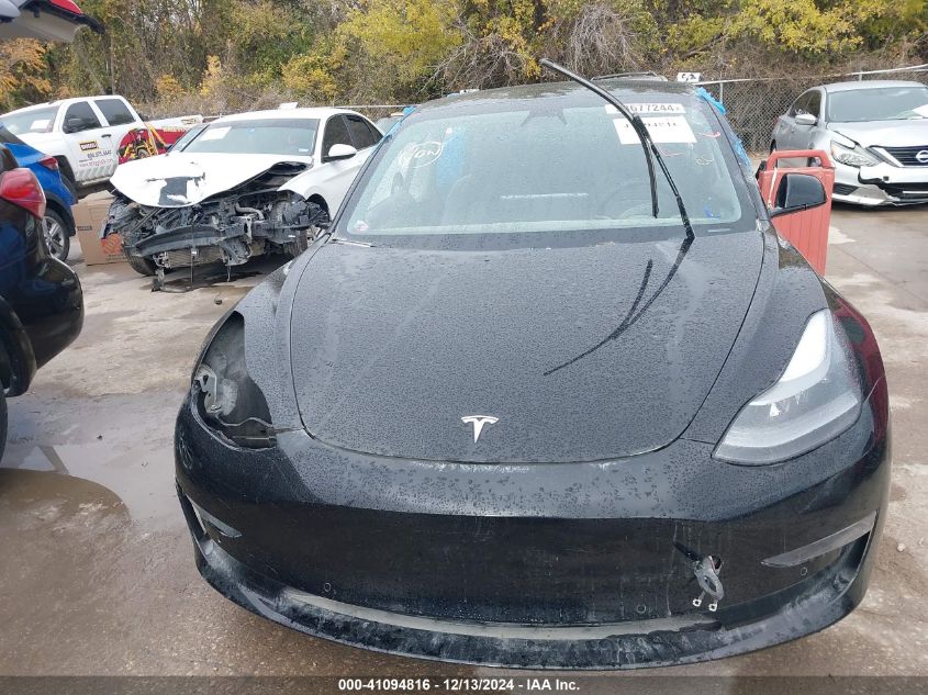 2021 Tesla Model 3 Standard Range Plus Rear-Wheel Drive VIN: 5YJ3E1EA9MF973374 Lot: 41094816