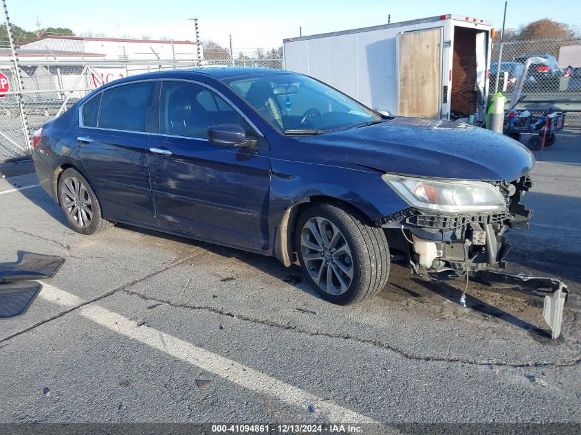 VIN 1HGCR2F56EA023478 2014 Honda Accord, Sport no.1