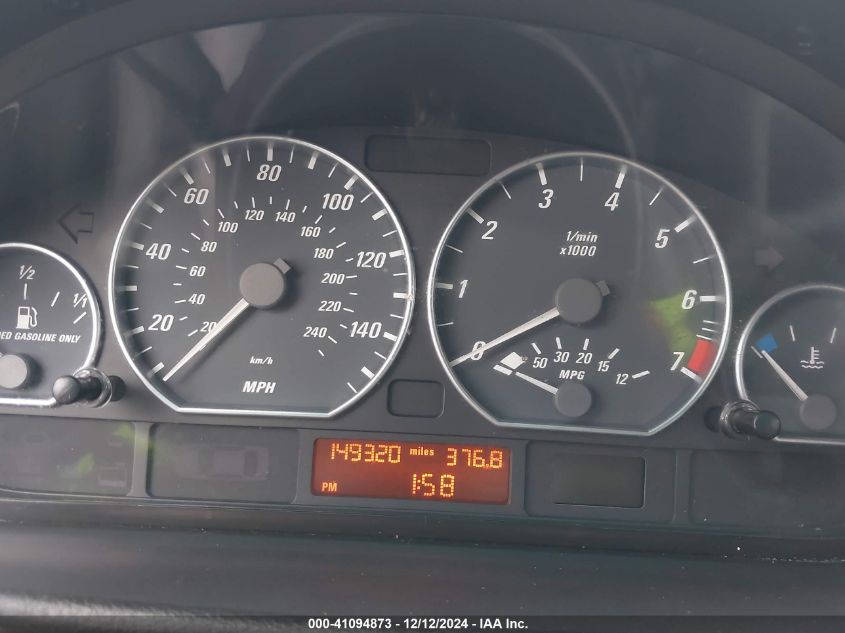 2005 BMW 330Ci VIN: WBABD53405PL17166 Lot: 41094873