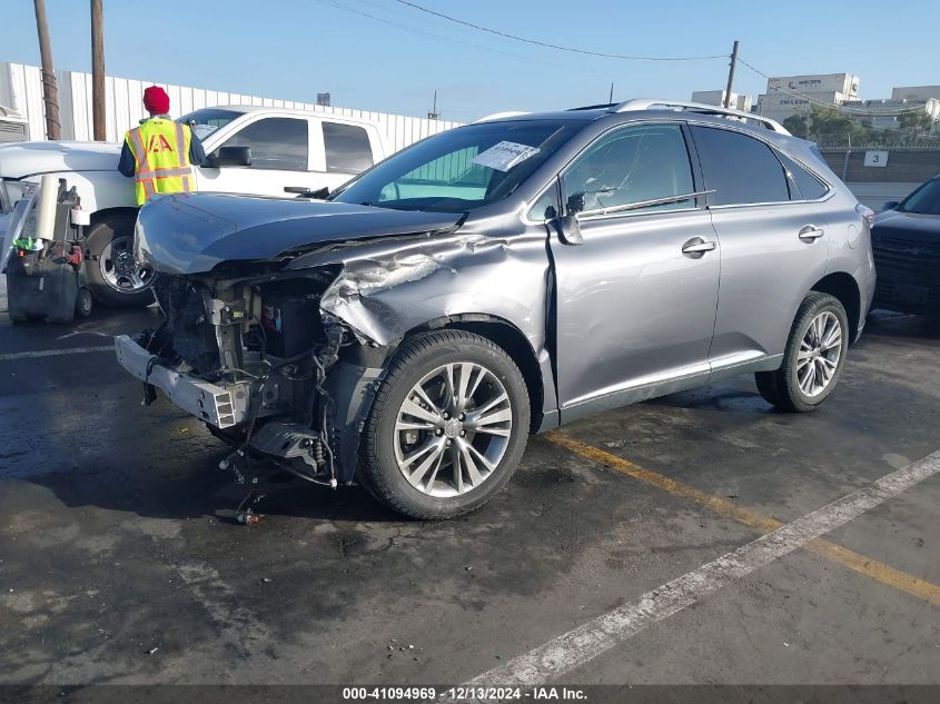 VIN 2T2BK1BA1DC155047 2013 Lexus RX, 350 no.2