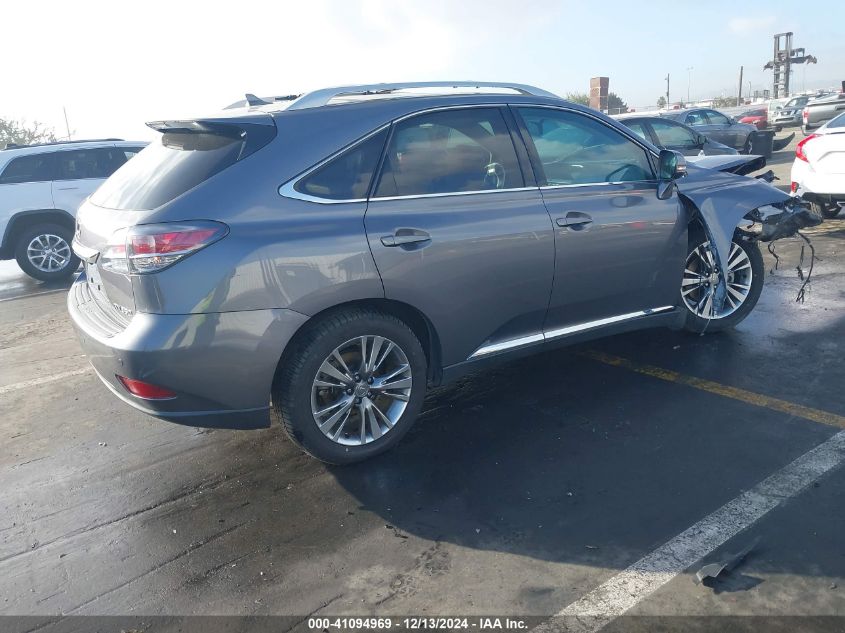 VIN 2T2BK1BA1DC155047 2013 Lexus RX, 350 no.4