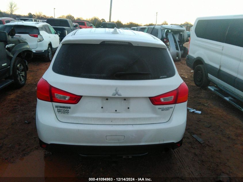 VIN JA4AR3AU2HZ067746 2017 Mitsubishi Outlander, Sp... no.16